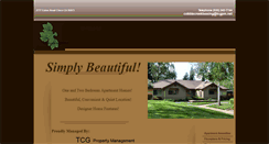 Desktop Screenshot of cobblecreekapt.com